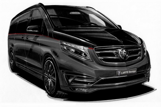 Larte Medrcedes V-Class на автосалоні в Женеві 2016