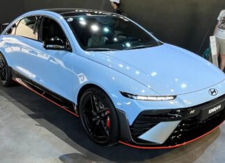 Hyundai Ioniq 6 N : la berline électrique hautes performances contre-cote la BMW M3
