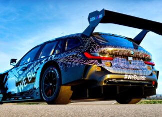 BMW verandert sociale media-grap in Nürburgring-raceauto