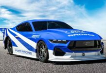 Ford б’є рекорди електромобілів із новим Mustang Cobra Jet 2200