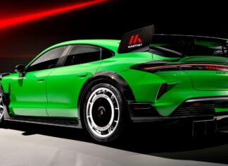 Porsche získalo rychlostní rekord elektromobilu Nürburgring s Taycanem Turbo GT od Manthey