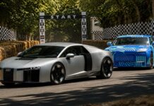 Audi Nuvolari dan Jag Type 01 Menjadi Brutal di Goodwood