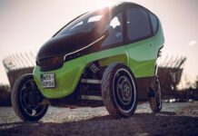 Comment la microvoiture télescopique de Triggo s’adapte à la largeur des parkings urbains